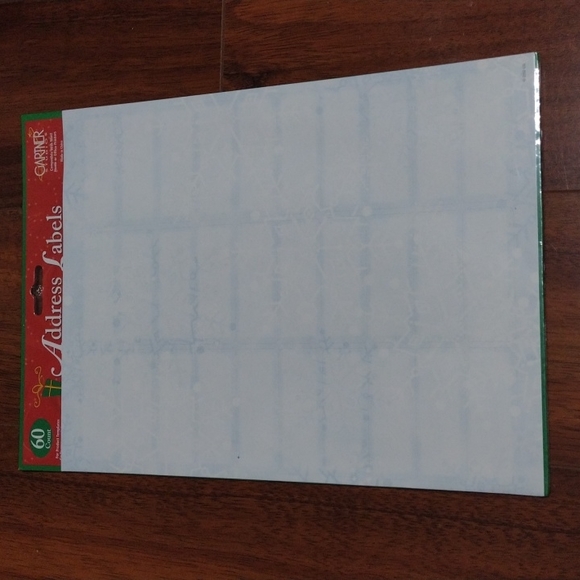 5/$20 150 Snowflakes Address Labels - Picture 4 of 5